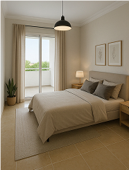 Chambre confortable